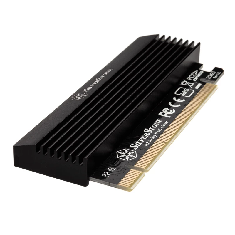 SilverStone SST-ECM23 adaptador de PCIe x4 a M.2 con disipador
