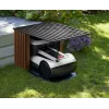 Garaje protector Ecovacs GOAT G1-GARAGE PRO Premium para cortacésped GOAT G1-2000, estación de almacenamiento y carga con techo