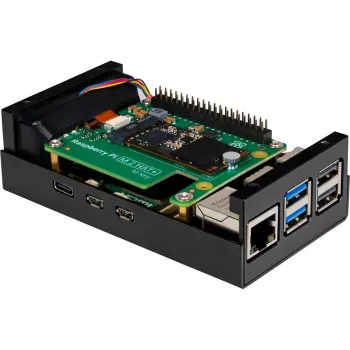 Raspberry Pi RB-ALUCASEP5-M2 negro