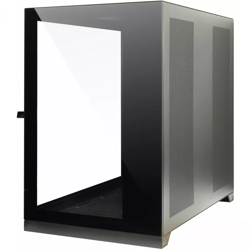 Caja de PC gaming C-703 Vision ATX, cristal templado, negro