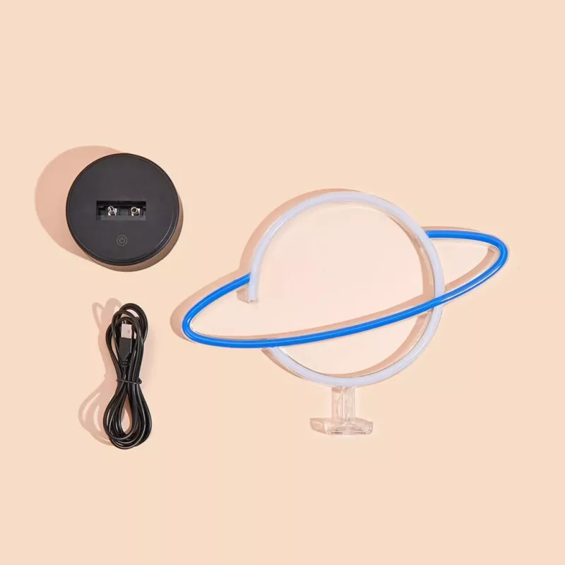 Lámpara LED decorativa Manta SNL38BLT Style Neon Lights Planet