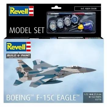 Maqueta de plástico REVELL Boeing F-15C Eagle 1:72 — set de montaje