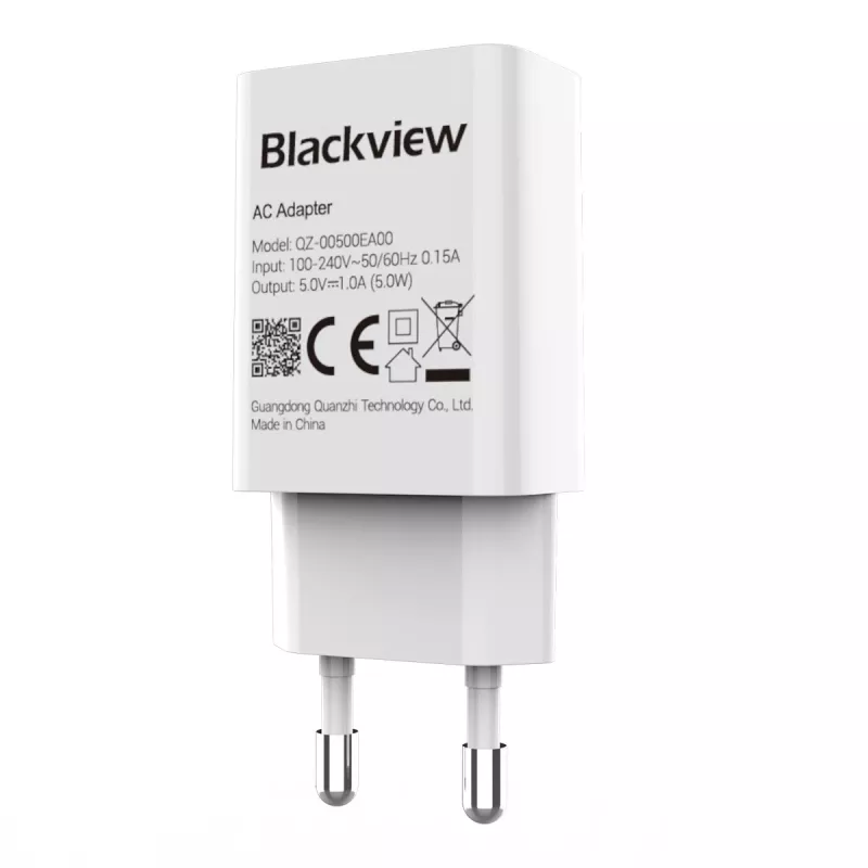 Cargador 5W Blackview ASBVWLTCHAR5W01 fuente de alimentación USB compacta y ligera de 5 W