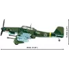 Set de construcción Cobi Blocks Junkers JU 87G-2 Stuka 571 piezas maqueta