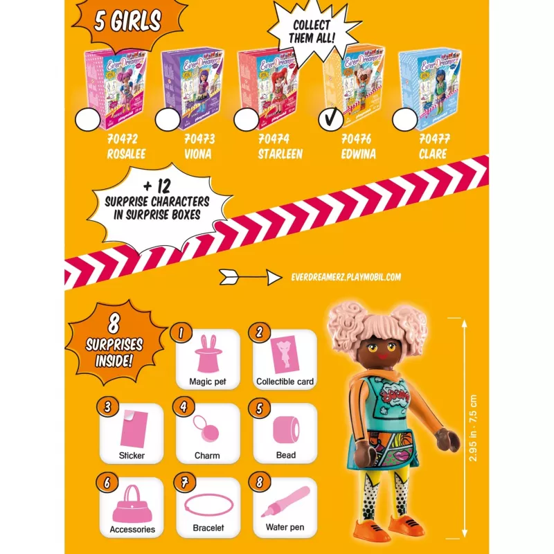 70476 EverDreamerz Edwina - Comic World, juguete de construcción