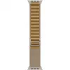 Correa Apple 49mm Tan Alpine Loop Small Acabado titanio natural