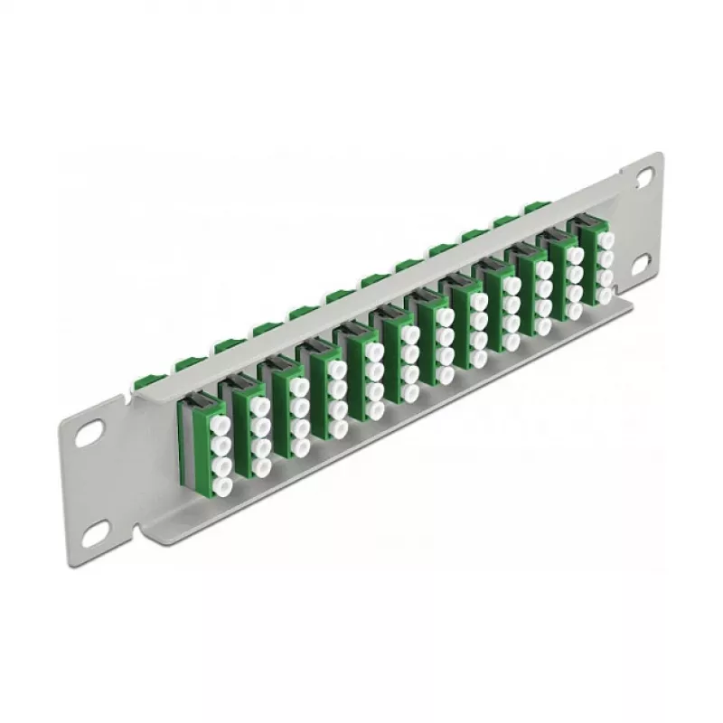 Panel de parcheo de fibra óptica DeLOCK 10
