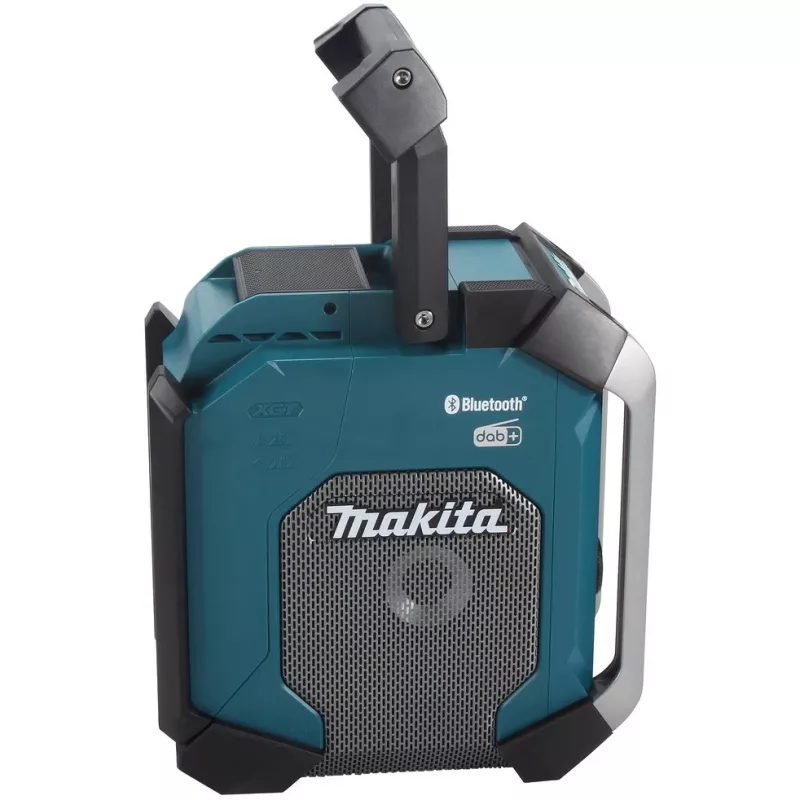 Makita MR007GZ Radio de obra inalámbrica, DAB+/FM, 18V-40V, negro/verde