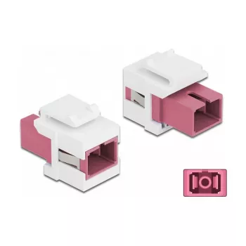 Módulo Keystone DeLOCK SC simplex conector hembra a SC simplex conector hembra