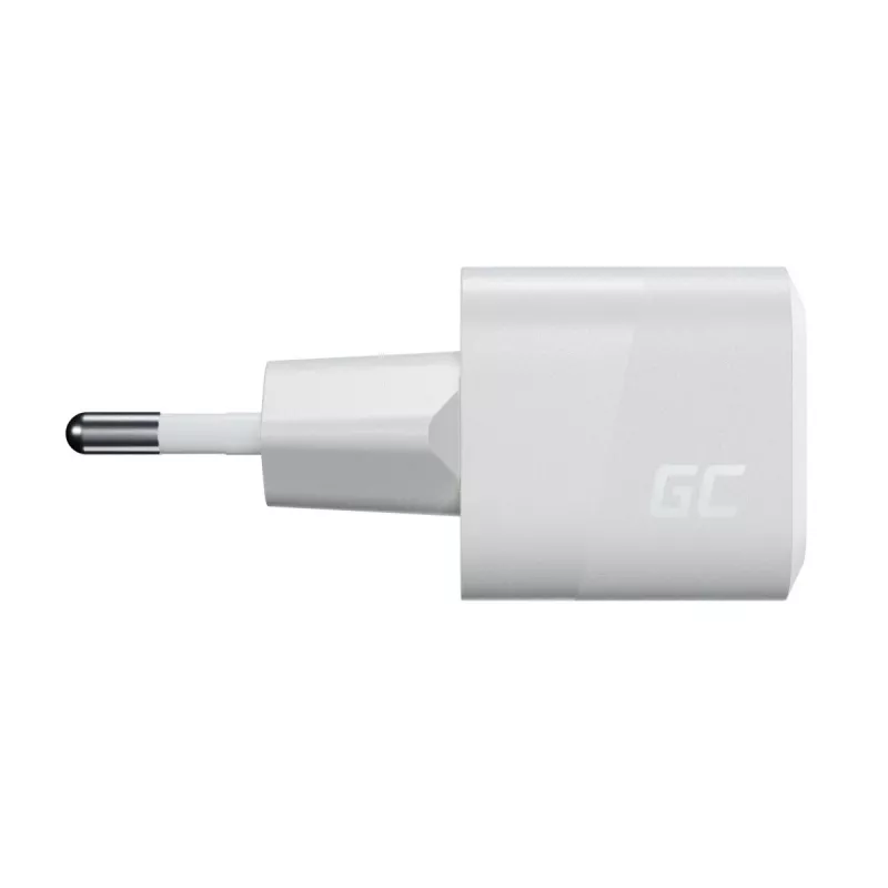 Cargador móvil Green Cell CHARGC06W universal blanco cargador rápido AC