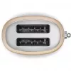 Tostadora Smeg 50's Style TSF01CHMEU 2 rebanadas Oro 950W