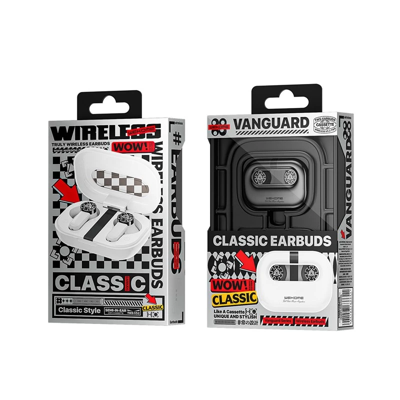 Auriculares inalámbricos WEKOME modelo WK-VA06 Bluetooth V5.2 TWS blanco, auriculares totalmente inalámbricos