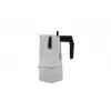 Cafetera espresso Alessi MT18/3 Ossidiana, acero inoxidable, aluminio, 3,5 x 18,5 x 40,5 cm