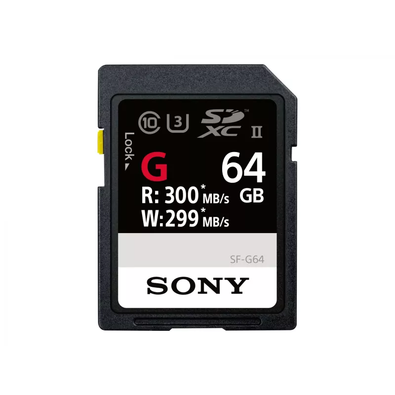 Tarjeta de memoria Sony SF-G64T/T1 64 GB SDXC UHS-II Class 10