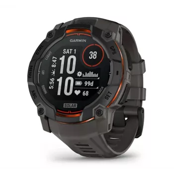 Garmin Instinct 3 Solar Smartwatch GPS 1,3 pulgadas MIP 176x176 Pantalla táctil Negro