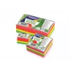 Notas adhesivas Forpus, neón, 75x75 mm, surtidas, cubo (1x320) 0717-112