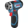 Bosch GSR 12V-15 FC Professional 1300 rpm sin llave 600 g negro, azul
