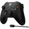 Mando inalámbrico Microsoft Xbox + cable USB-C Negro Gamepad analógico / digital PC, Xbox One, Xbox One S, Xbox One X, Xbox Series S, Xbox Series X