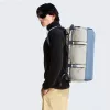 Bolsa de viaje The North Face Base Camp Duffel S - stone slab/granite Gris