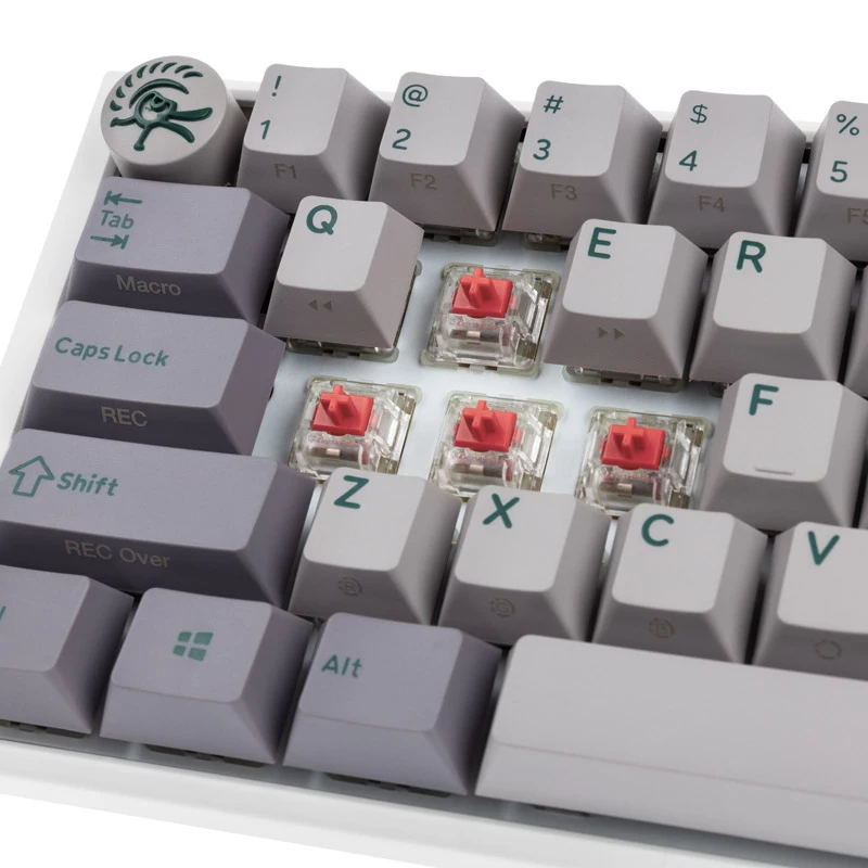 Teclado gaming Ducky One 3 Mini USB inglés US gris