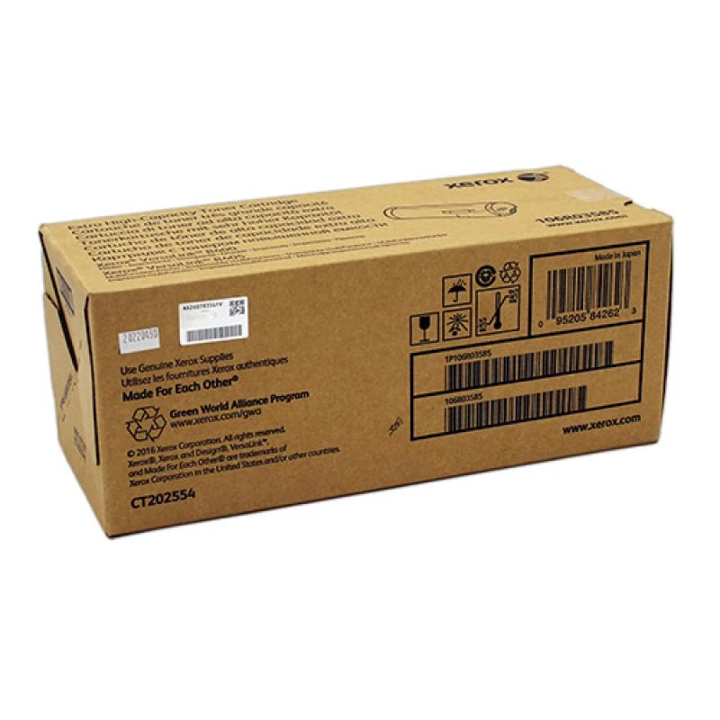 Xerox 106R03585 cartucho de tóner 1 ud. original negro
