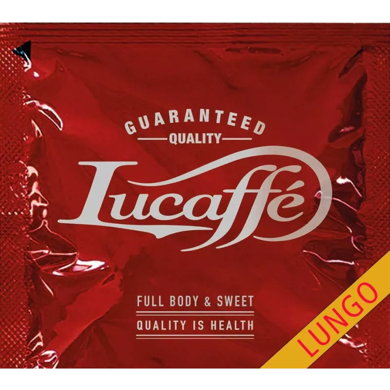 Cápsulas de café ESE Lucaffe Lungo 44 mm, 150 unidades