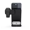 Cargador de interior Crong CRG-MSPS-BLK Smartwatch Negro Lightning USB Inalámbrico