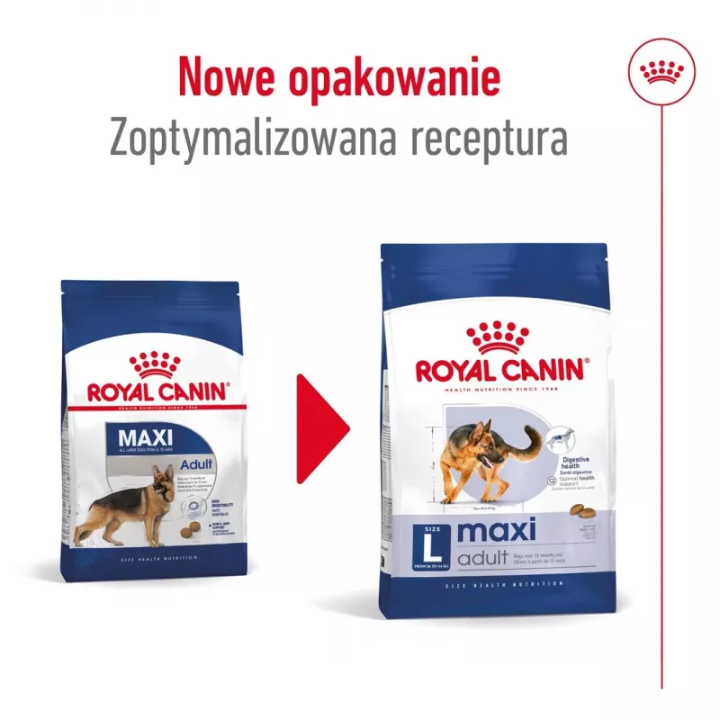 Royal Canin Maxi Adult pienso seco para perros, 15 kg