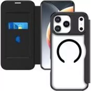 4Smarts Urban Pro Flipcase iPhone 17 Pro Max Qi2 ready negro (541777)