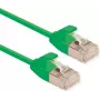 ROLINE Cable de parcheo U/FTP DataCenter Cat.6A (clase EA), LSOH, delgado, verde, 0,3 m (21.15.3331)