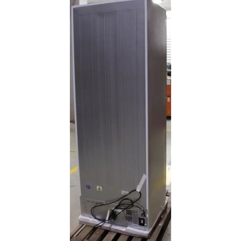 Frigorífico Midea MDRE554FGD01DSO — medidas brutas 740×2050×620 mm, peso neto 84 kg, 24 meses de garantía (embalaje dañado)