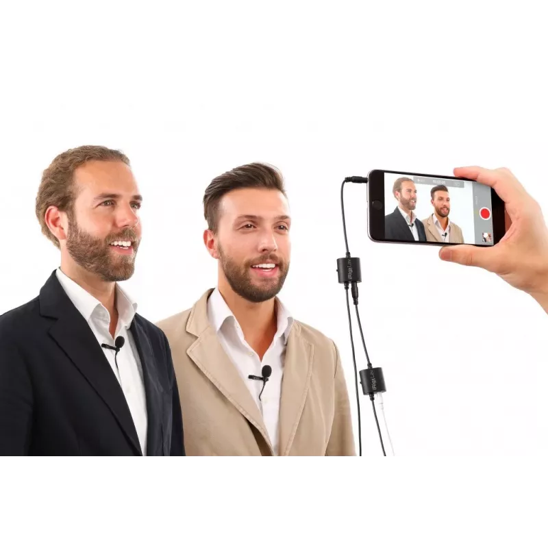 IK Multimedia iRig Mic Lav pack de 2 – kit de micrófono