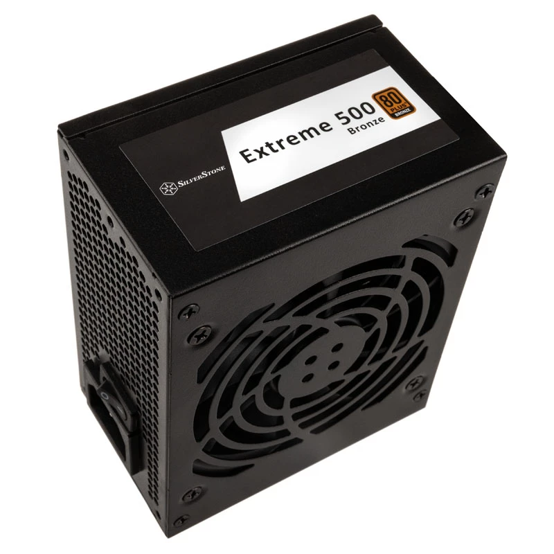 Fuente de alimentación SST-EX500-B Extreme SFX 500 W 80 PLUS Bronze - Fuente de alimentación para PC/servidor - SFX (SST-EX500-B)