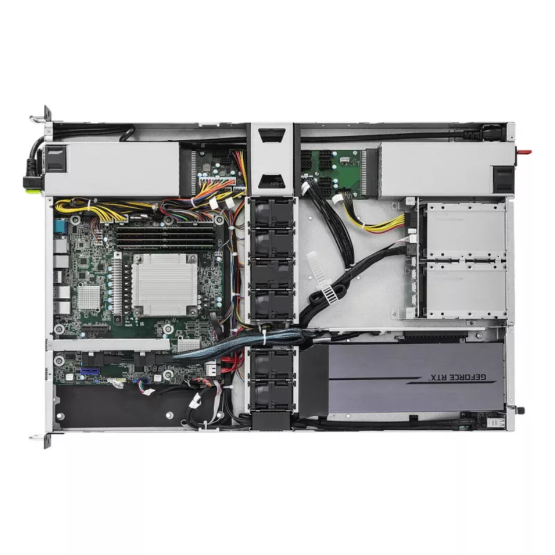 Caja de ordenador ASRock 1U1G-W680/2L2T Rack (1U) Gris