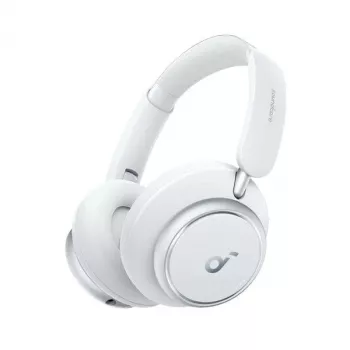 Auriculares Soundcore by Anker Space Q45 con cancelación adaptativa de ruido – reduce el ruido hasta un 98 %, reproducción ultralarga de 50 h, control por app, sonido Hi-Res con