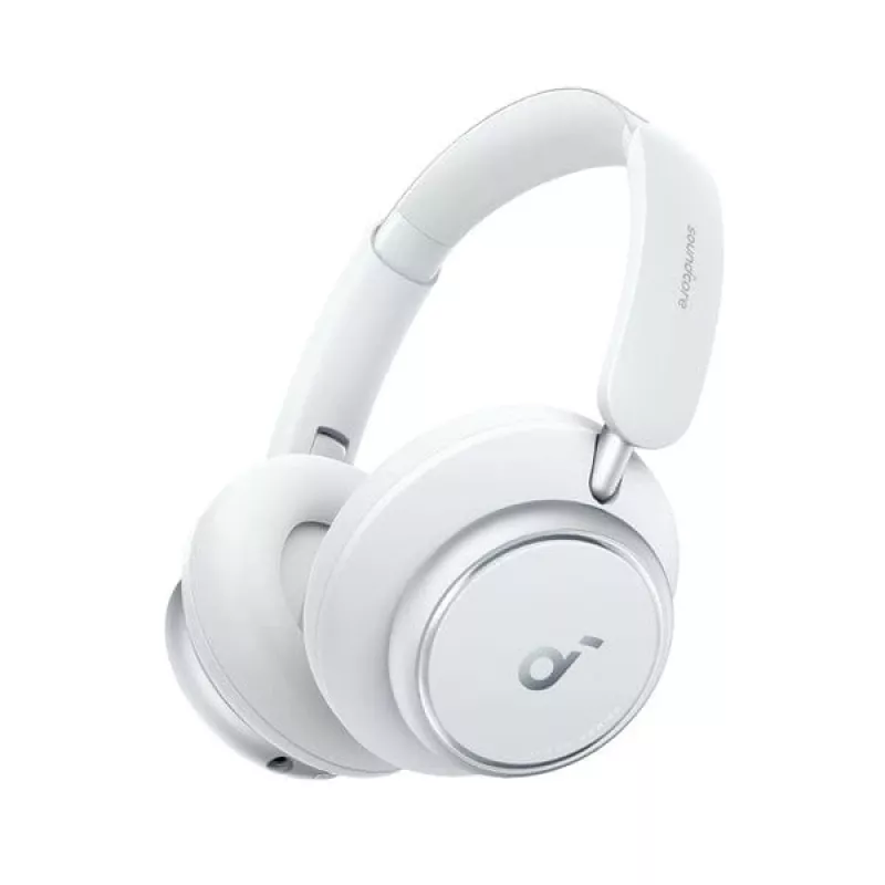 Auriculares Soundcore by Anker Space Q45 con cancelación adaptativa de ruido – reduce el ruido hasta un 98 %, reproducción ultralarga de 50 h, control por app, sonido Hi-Res con