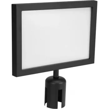 Panel de barrera EUROLITE 317 x 215 mm negro — modelo 80703011