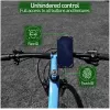 Soporte para móvil de bicicleta Tellur BPH100 negro – soporte de manillar para smartphones, ajustable