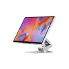 Alogic ASPEKT Touch 32 UHD Gloss monitor dock solo plateado