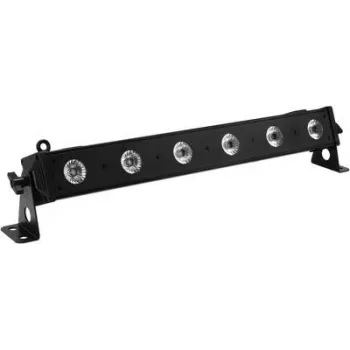 Luz de efecto LED EUROLITE DMX BAR-6 — 6 LEDs, barra compacta controlada por DMX