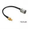 Cable coaxial DeLOCK 88473 0,125m FME SMB Oro Negro