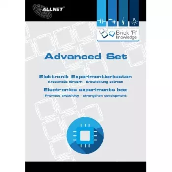 Manual ALLNET BrickRknowledge Advanced Set v2 ALL-BRICK-0674 — set de construcción educativo de electrónica
