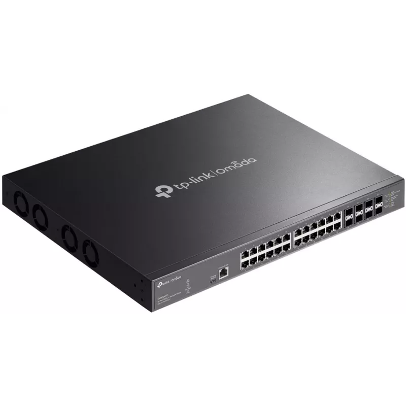 TP-Link Omada switch gestionado L2+ de 32 puertos 10GE con 24 puertos PoE++