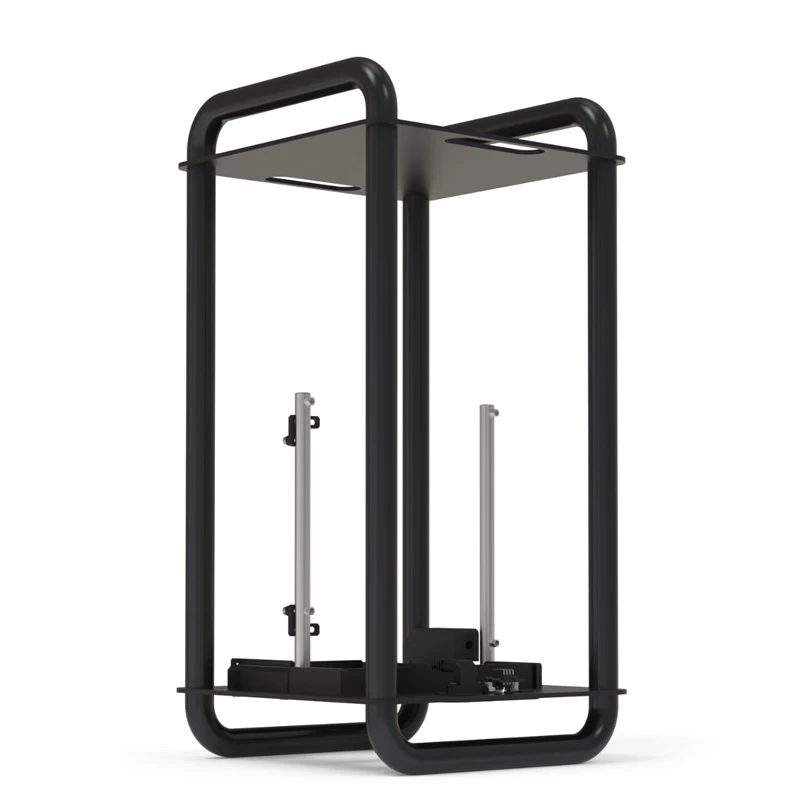 Caja Mini-ITX Streacom DA6 - negra (ST-DA6B)