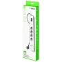 Protector de sobretensión Belkin BSV401CA2M negro blanco 4 tomas de corriente 2 m