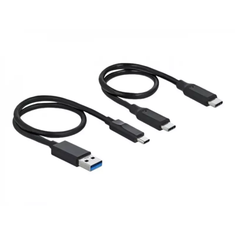 Estación de acoplamiento Delock M.2 - Adaptador de interfaz - Tarjeta M.2 NVMe - USB 3.2 (Gen 2) - Plata