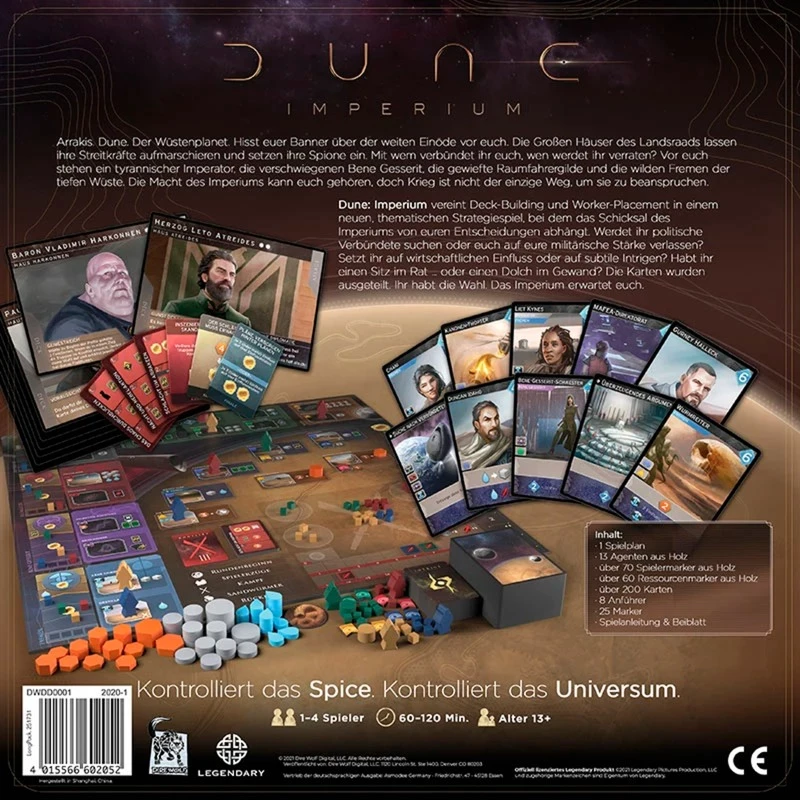 Dune: Imperium, juego de mesa