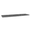Teclado inalámbrico SBOX WK-131 US, diseño compacto de metal, distribución US