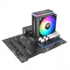 Ventilador de CPU Thermaltake ASTRIA 200 12 cm negro 500-1800 rpm 65 CFM