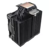Disipador de aire Akasa Soho H4 Plus 12 cm negro rodamiento hidrodinámico